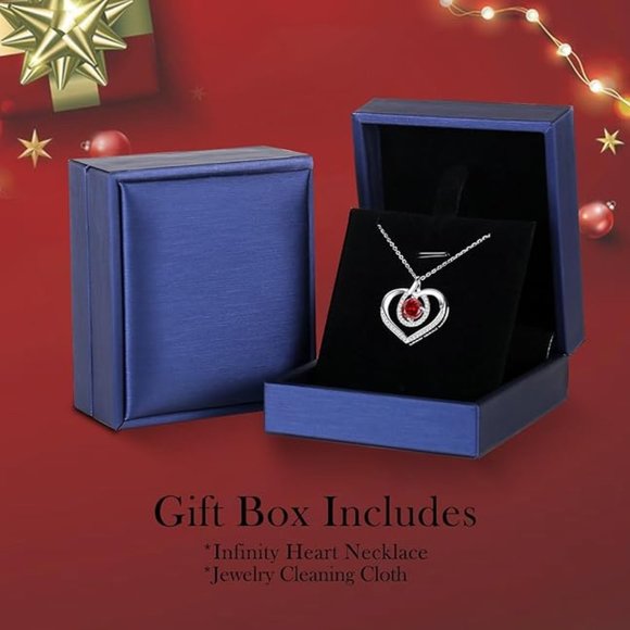 Elegant Sterling Silver Heart Pendant Necklace (NWOT) - Picture 7 of 8